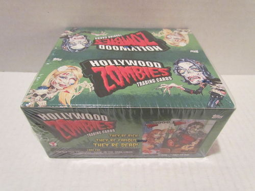 Topps Hollywood Zombies Trading Cards Box