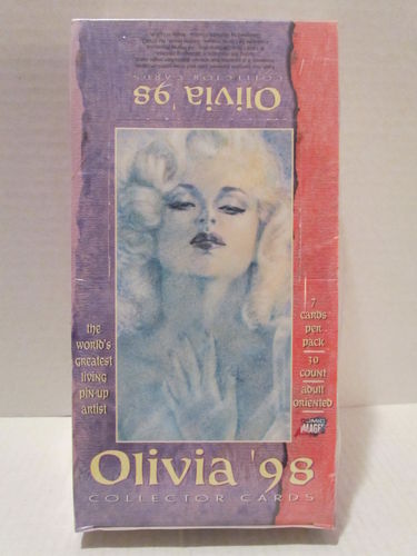 Comic Images Olivia '98 Trading Cards Box (shrinkwrap issue)