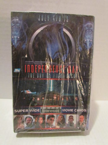 Topps Independence Day Widevision Movie Trading Cards Hobby Box