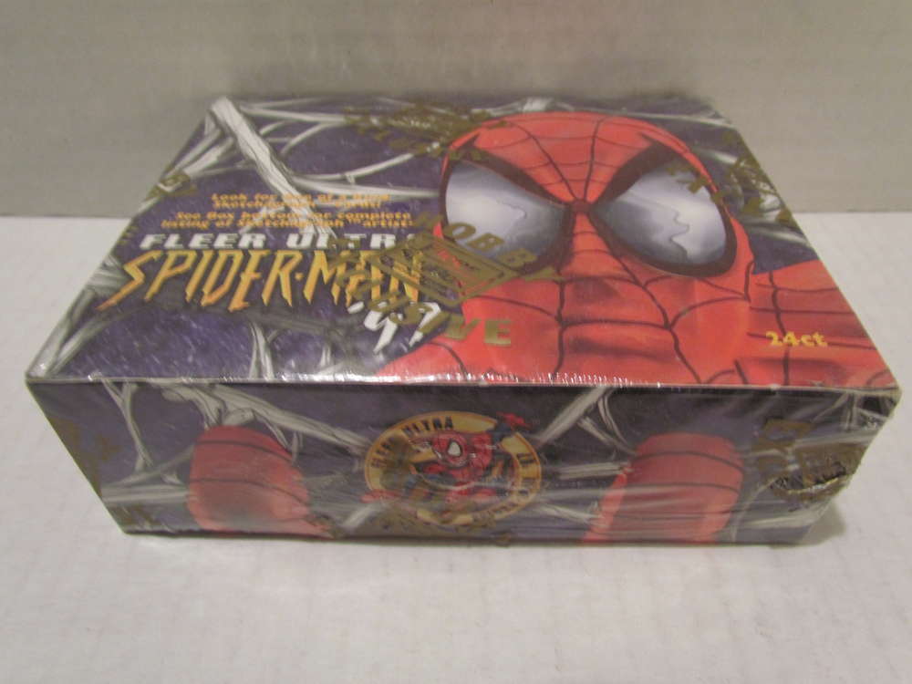 1997 FLEER MARVEL ULTRA SPIDER-MAN TRADING CARDS HOBBY 24 PACK BOX SEALED