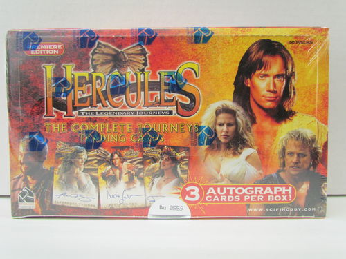 Rittenhouse Hercules The Legendary Journeys Trading Cards Hobby Box