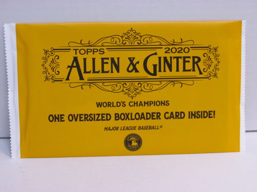 2020 Topps Allen & Ginter Baseball Hobby Box Topper Pack