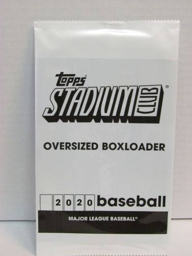 2020 Topps Stadium Club Baseball Hobby Box Topper Pack