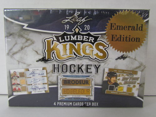 2019/20 Leaf Lumber Kings Emerald Edition Hockey Hobby Box
