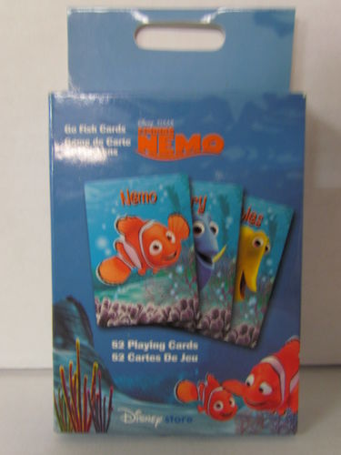Disney Store Pixar Find Nemo Go Fish Cards Game