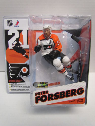 PETER FORSBERG McFarlane NHL Series 12 White Jersey Variant (package sealed but not mint)