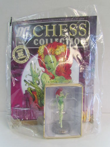 DC Chess Collection No. 9 POISON IVY Black Pawn Figure