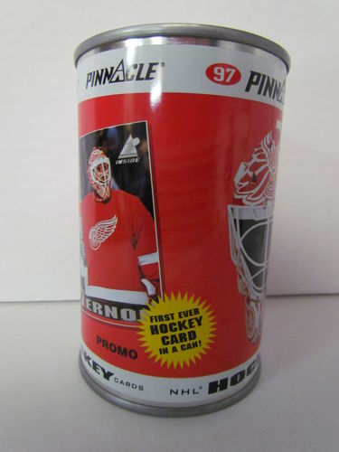 1997/98 Pinnacle Inside Hockey Promo Can MIKE VERNON