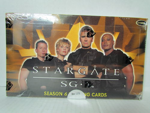 Rittenhouse STARGATE SG1 SEASON 6 Trading Cards Hobby Box