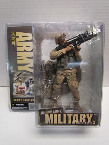 McFarlane Military Redeployed 2 Figure ARMY INFANTRY