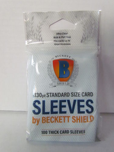 Beckett Shield Card Sleeves - Thick Size AT-90402