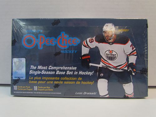 2020/21 Upper Deck O-Pee-Chee (OPC) Hockey Hobby Box