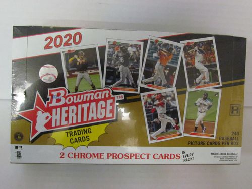2020 Bowman Heritage Baseball Hobby Box