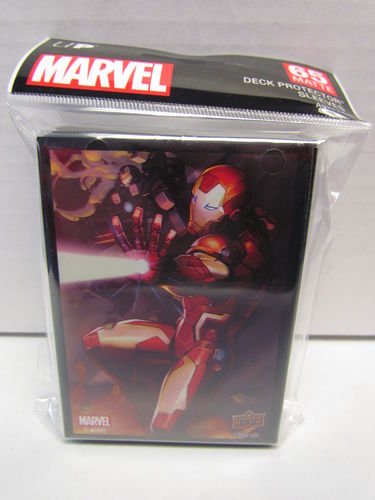 Upper Deck Marvel Card Sleeves 65 count package IRON MAN #95206