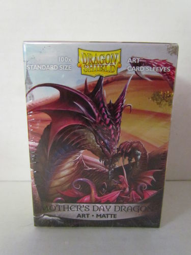 Dragon Shield Card Sleeves 100 count box MOTHER'S DAY DRAGON Art AT-12048