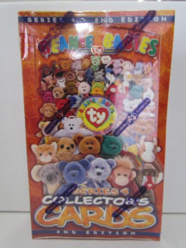 TY Beanie Babies Collector's Cards Series 4 2nd Edition Trading Cards Box
