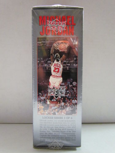 1991/92 Upper Deck Jordan Basketball Michael Jordan Basketball Locker Box #3