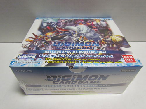 Bandai Digimon Card Game Ver 1.0 Booster Box