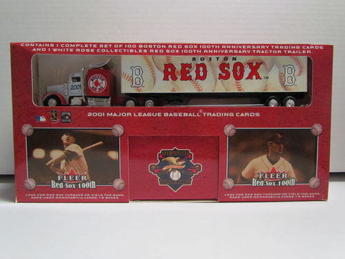 2001 Fleer Red Sox 100th Anniversary Set with Trailer (no shrinkwrap)