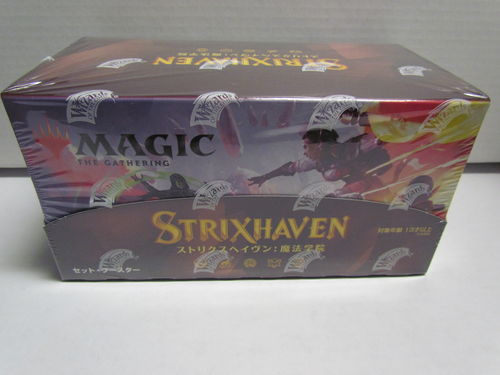 Magic the Gathering Strixhaven: School of Mages Japanese Set Booster Box