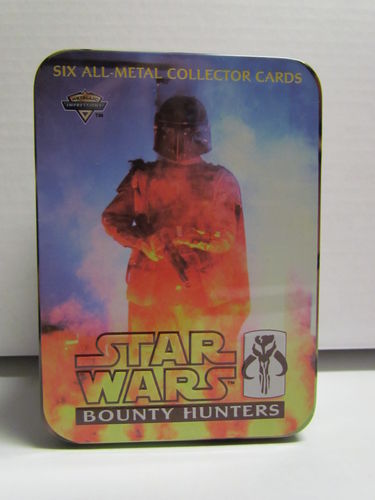Metallic Impressions Star Wars Bounty Hunters Tin Set