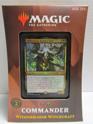 Magic the Gathering Commander Strixhaven WITHERBLOOM WITCHCRAFT