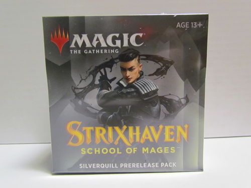 Magic the Gathering Strixhaven: School of Mages Prerelease Pack SILVERQUILL