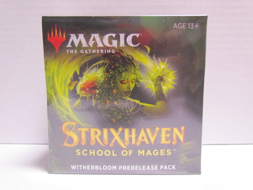 Magic the Gathering Strixhaven: School of Mages Prerelease Pack WITHERBLOOM