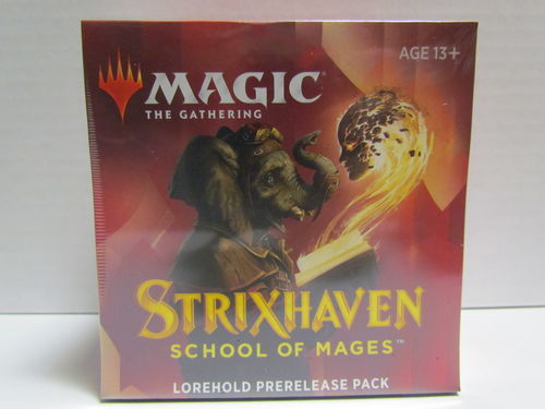 Magic the Gathering Strixhaven: School of Mages Prerelease Pack LOREHOLD