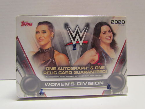 2020 Topps WWE Women's Division Wrestling Trading Cards Hobby Box