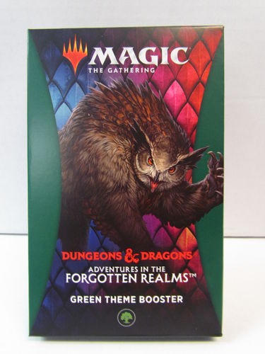 Magic the Gathering Adventures in the Forgotten Realms Theme Booster GREEN