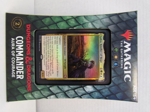 Magic the Gathering Commander Dungeons & Dragons AURA OF COURAGE