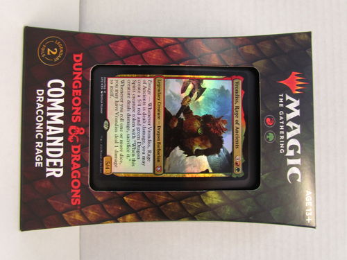 Magic the Gathering Commander Dungeons & Dragons DRACONIC RAGE
