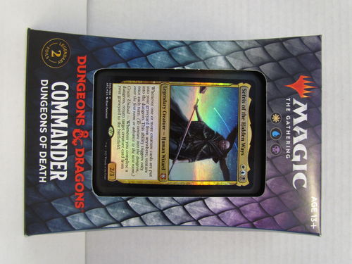 Magic the Gathering Commander Dungeons & Dragons DUNGEONS OF DEATH