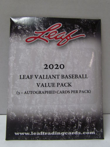 2020 Leaf Valiant Baseball Value Pack