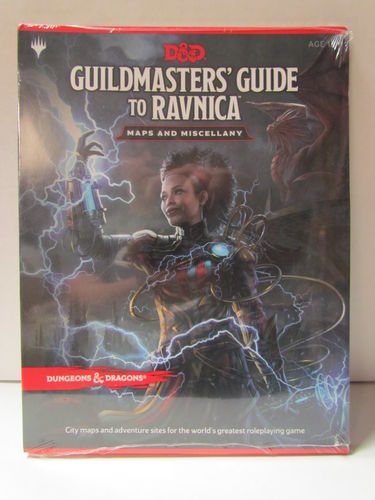Dungeons & Dragons 5E: Guildmaster's Guide to Ravnica Maps and Miscellany