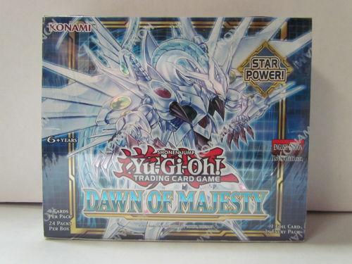 YuGiOh Dawn of Majesty 1st Edition Booster Box