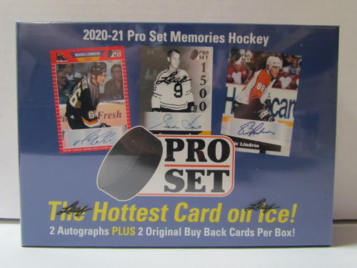 2020/21 Leaf Pro Set Memories Hockey Hobby Box