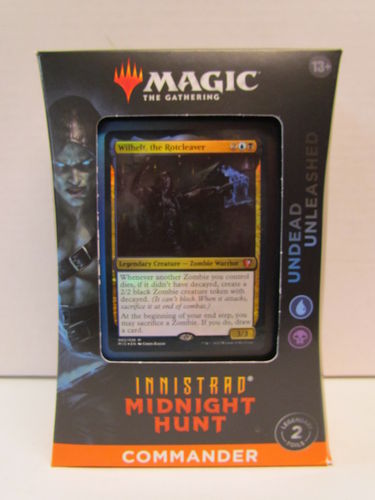 Magic the Gathering Commander Innistrad Midnight Hunt UNDEAD UNLEASHED