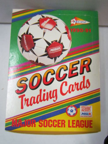 1990-91 Pacific MSL Soccer Box