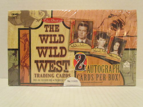 Rittenhouse THE BEST OF THE WILD WILD WEST SEASON ONE Trading Cards Hobby Box