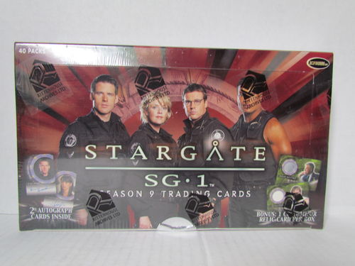 Rittenhouse STARGATE SG1 SEASON 9 Trading Cards Hobby Box