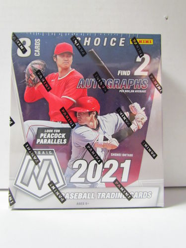 2021 Panini Mosaic Baseball Choice Hobby Box