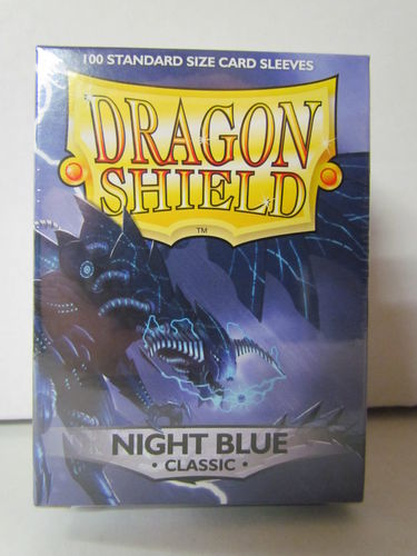 Dragon Shield Card Sleeves 100 count box NIGHT BLUE Classic AT-10042
