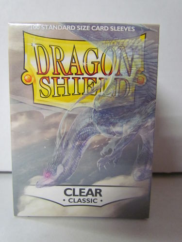 Dragon Shield Card Sleeves 100 count box CLEAR Classic AT-10001
