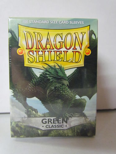 Dragon Shield Card Sleeves 100 count box GREEN Matte AT-10014