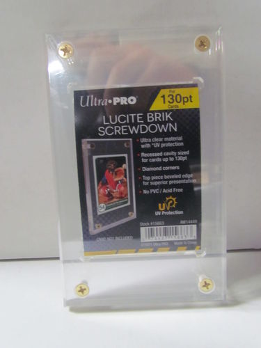 Ultra Pro Screw Holder - 4-Screw Lucite Brik Screwdown 130 Point #15663