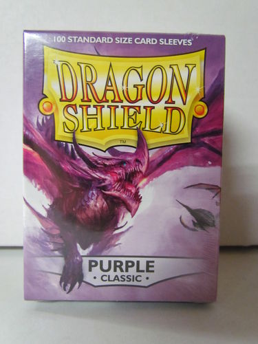 Dragon Shield Card Sleeves 100 count box PURPLE Classic AT-10009