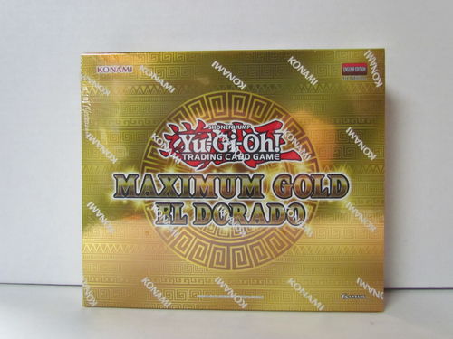 YuGiOh Maximum Gold El Dorado Box