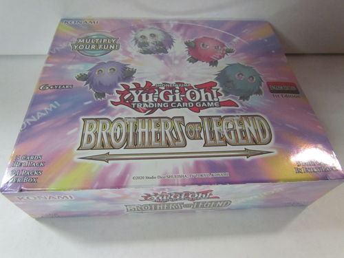 YuGiOh Brothers of Legend 1st Edition Booster Box